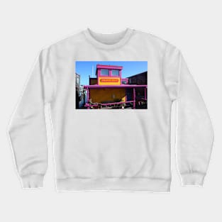 Sausalito Docks - Houseboat "Alien Lifeform Research" Crewneck Sweatshirt